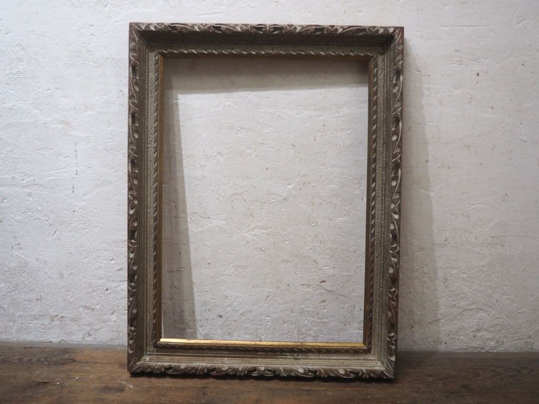 1248 レトロな額縁　P20　アートフレーム　油彩　水彩　画材　ビンテージ