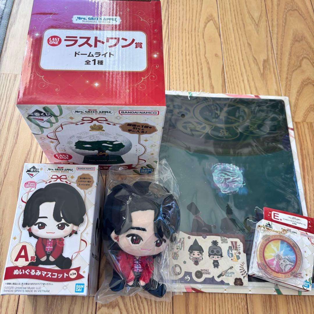 Mrs. GREEN APPLE ラストワン豪華セット　A賞大森、E G H５点