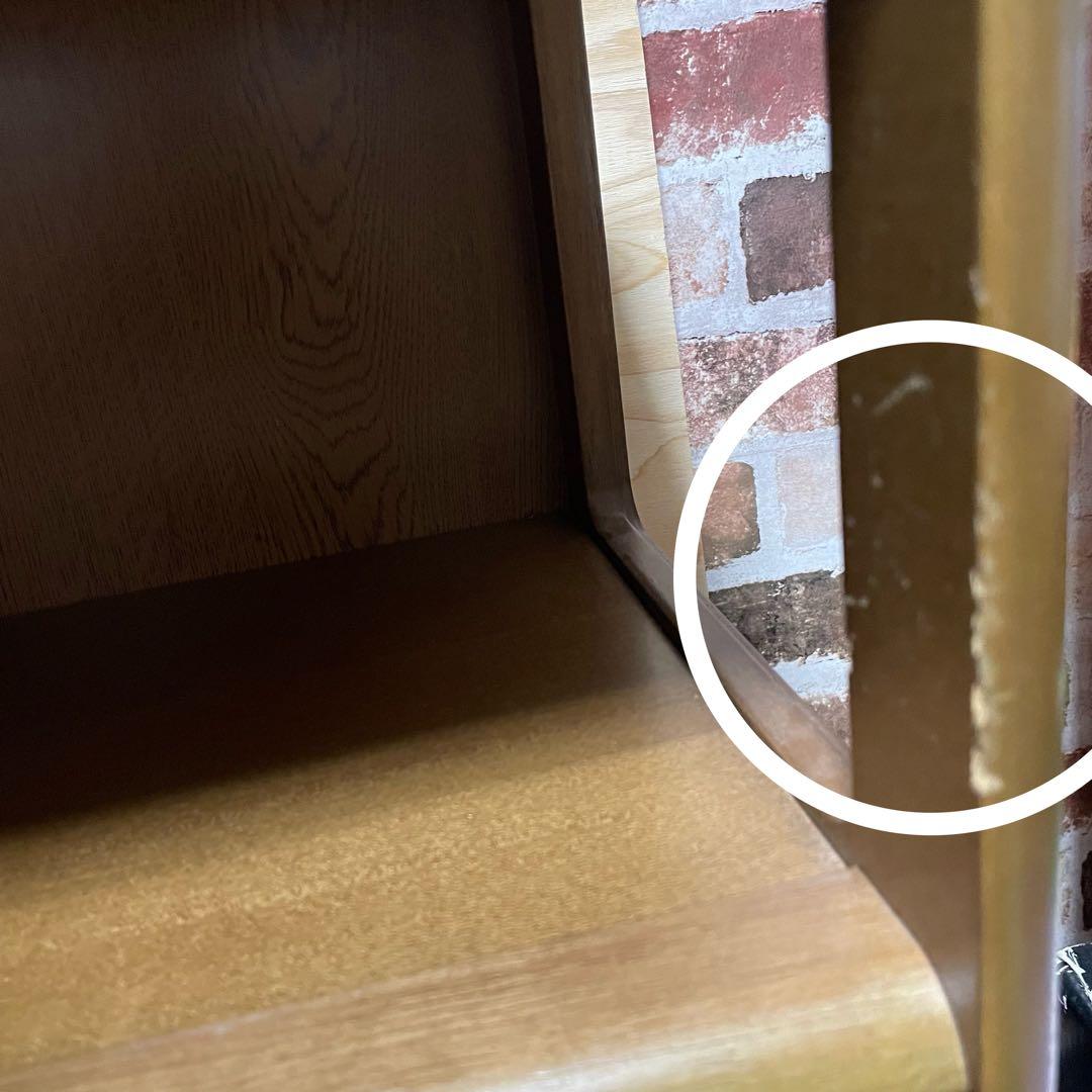 【概ね美品】カリモク電話台、花台、飾り棚、サイドキャビネット