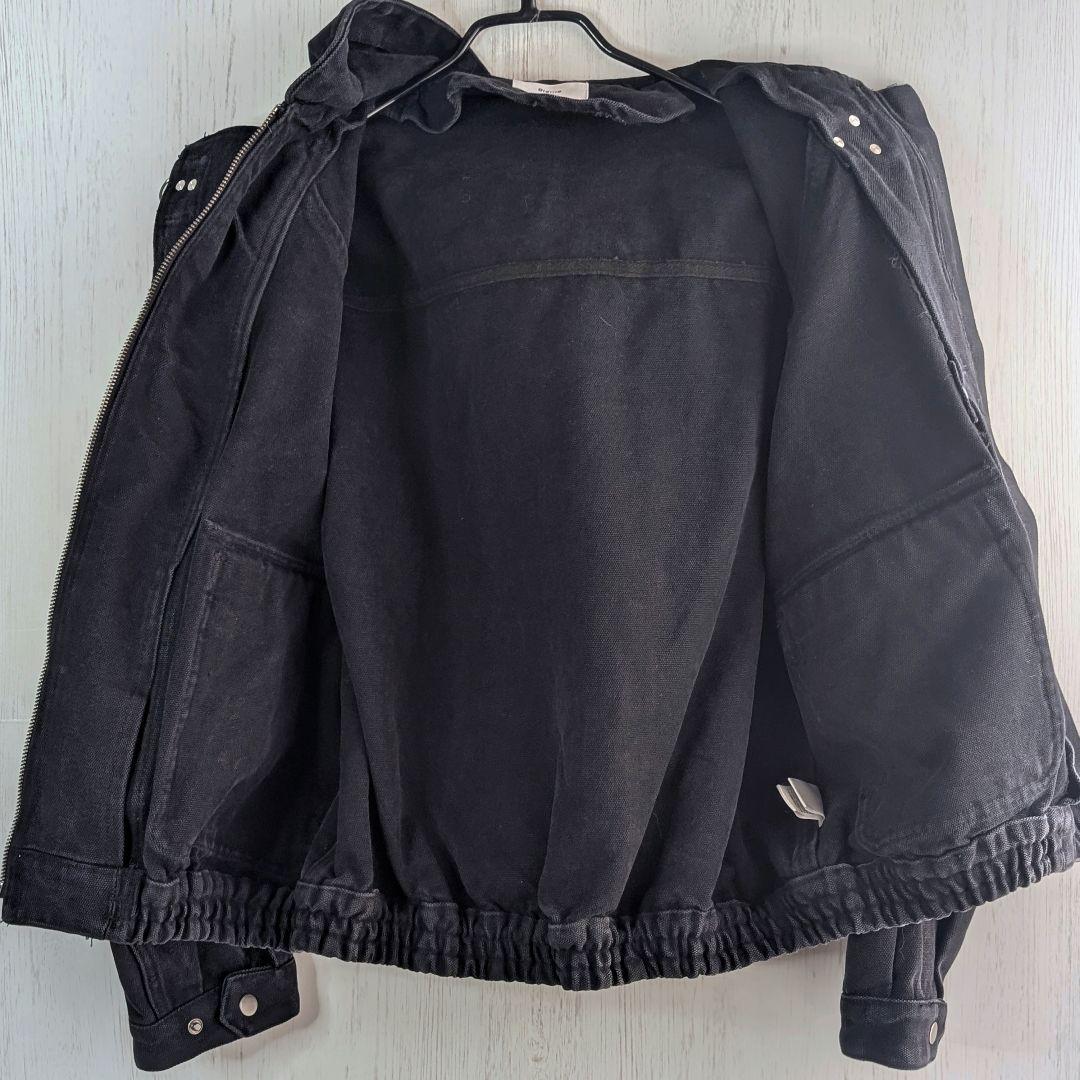 Bleme ファイヤーマンパーカー 19oz ヘビーウェイト S メタル留め具