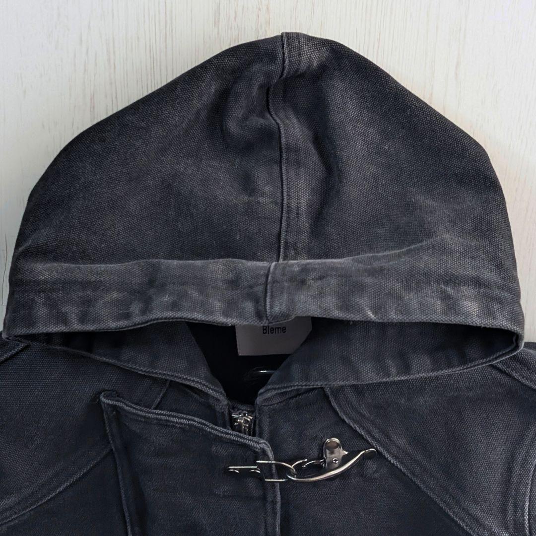 Bleme ファイヤーマンパーカー 19oz ヘビーウェイト S メタル留め具