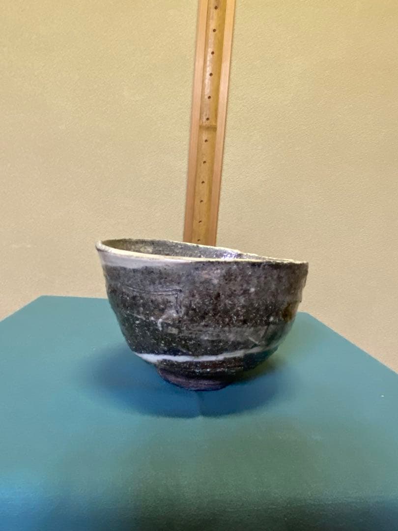 【本日限定】茶道具/陶芸家 鯉江良二『茶盌 』共箱　工芸品 アンティーク