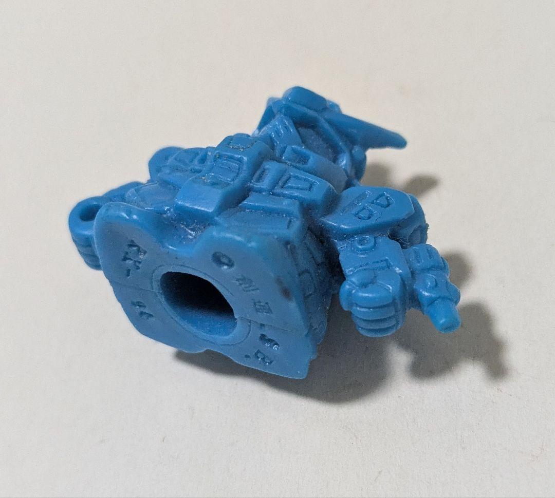 ガン消し　量産型νガンダム　青