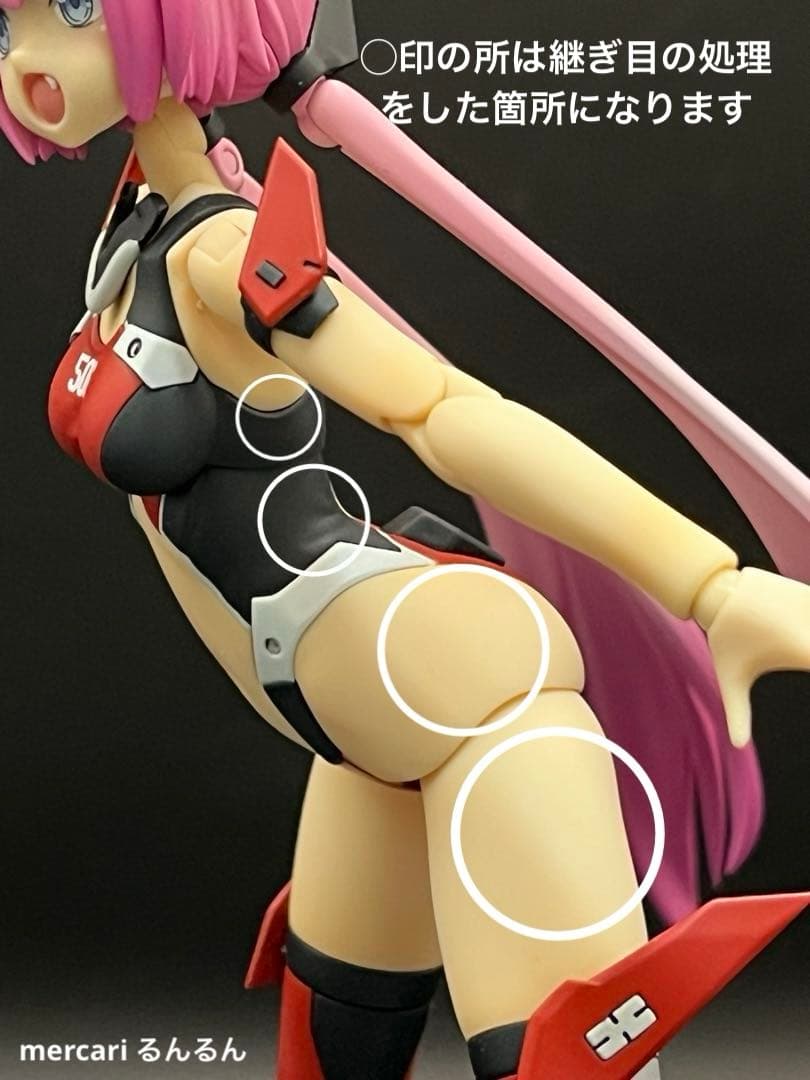 フレームアームズ・ガール スティレットSwimsuit Ver.塗装完成品②