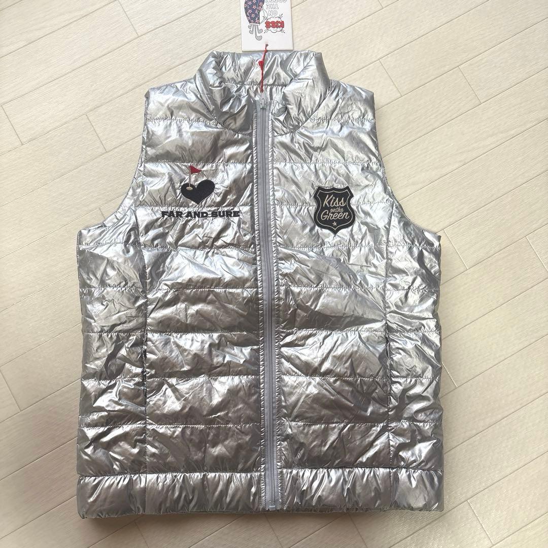 新品　キスオンザグリーン　ゴルフウェア　ウエアベスト　スカート　セットアップ　M