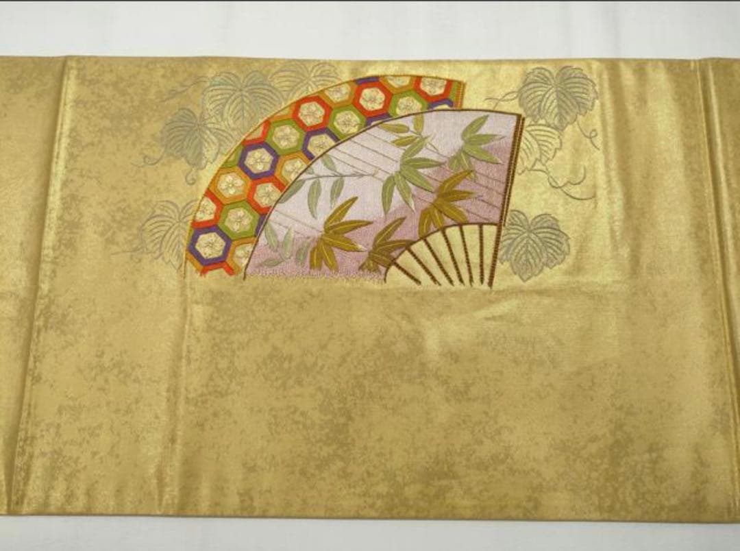 振袖 フルセット6点サイズM〜Ｌ　紫とピンクの花柄 鶴刺繍 正絹売り切り終了