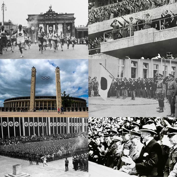 1936年 ナチス ドイツ KPM ベルリン オリンピック ベル 磁気 マイセン