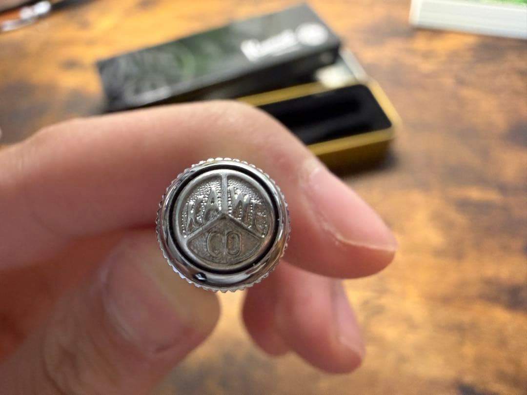 カヴェコスペシャル シャイニーシルバー 0.9 限定色 検索 野原工芸 工房楔