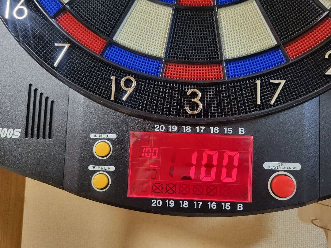 ⭐美品　DARTSLIVE-100S ダーツボード　取説ガイド付き