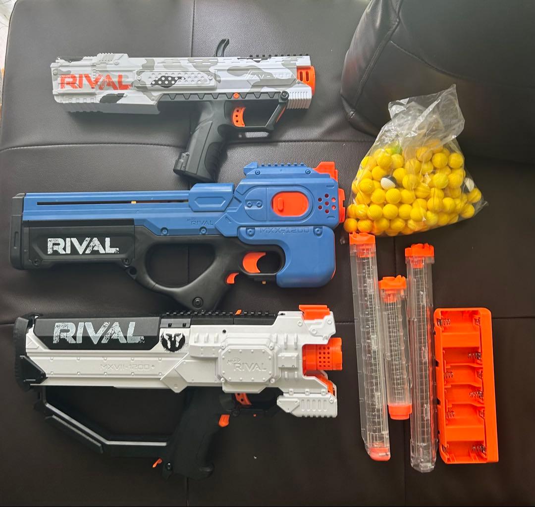 [SALE] NERF RIVALエアガン3種セット