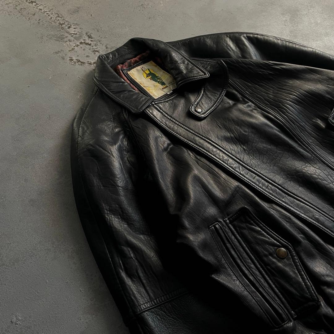 A-2“Wind shield“羊革“短丈“bomber jacket