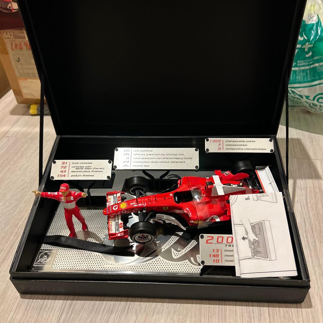 d*9様 フェラーリ F2002 1/18 ミニカー