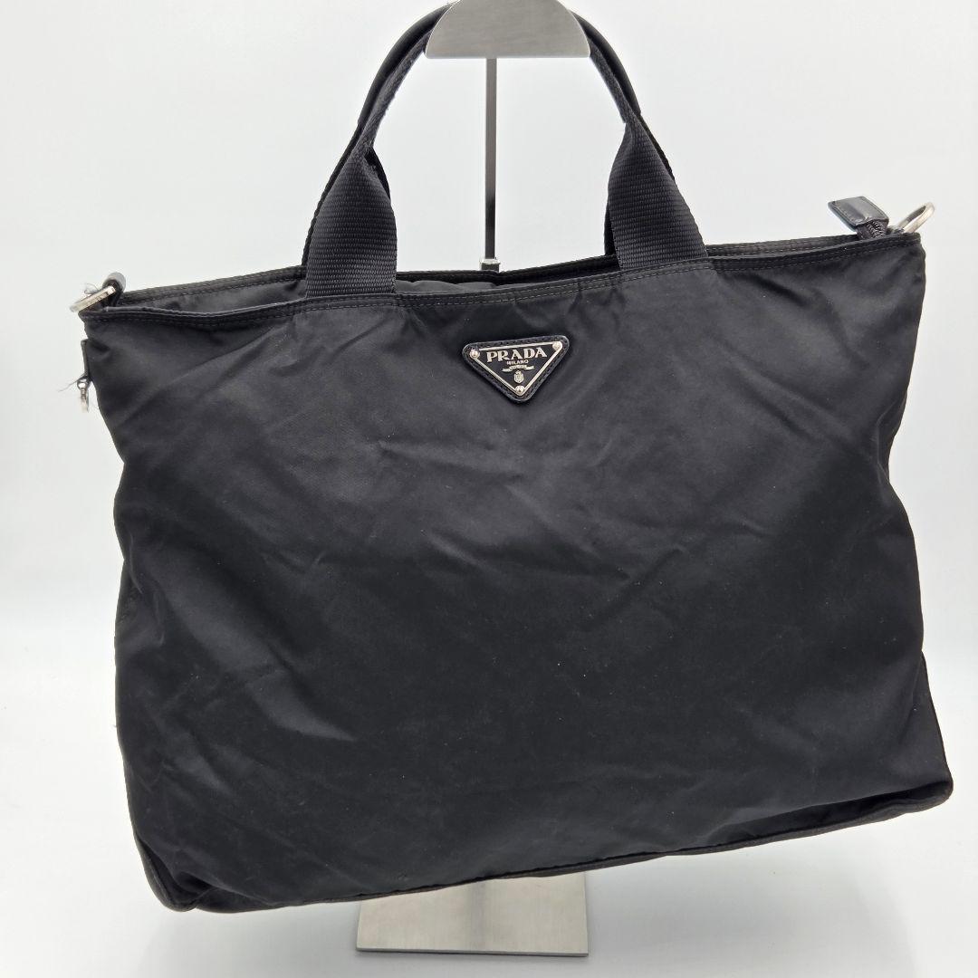 【訳あり】プラダ ショルダーバッグ PRADA 2way トートバッグ 1BG