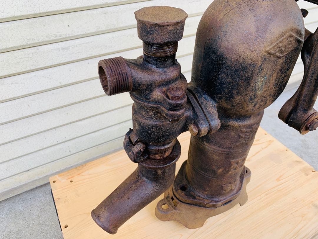 津田式 ケーボー号 手押し 井戸 ガチャポンプ 和庭園 レトロ ヴィンテージ