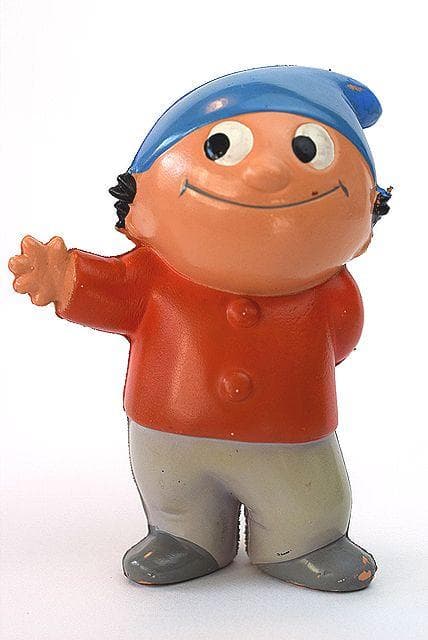 70’s Mainzelmannchen ドイツ ビンテージ ソフビTOY 3個