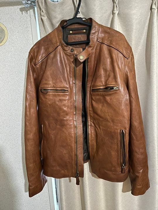 古着 Coach New Yorkライダースジャケット