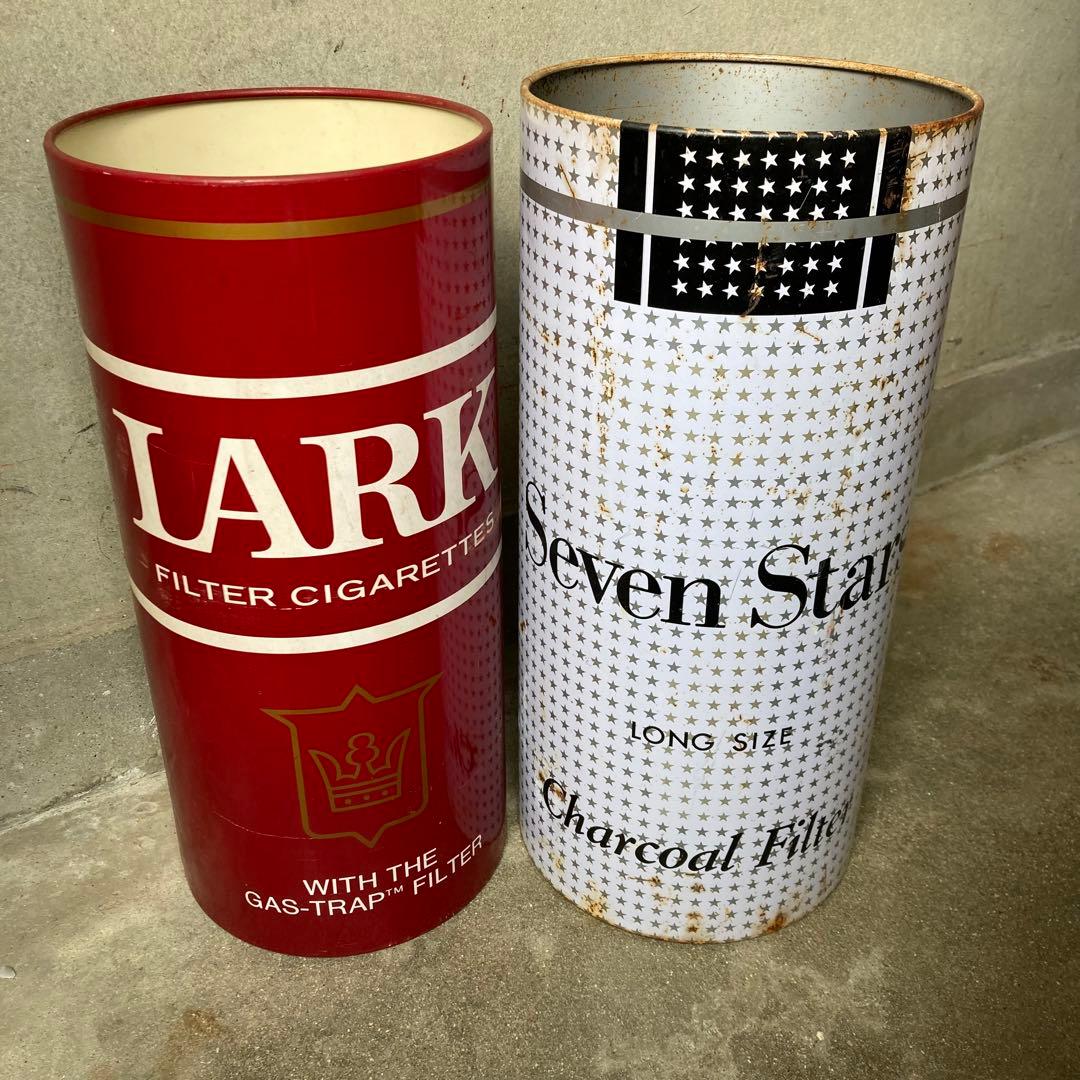 T*S様 2つセット タバコ ゴミ箱 昭和レトロ アンティーク