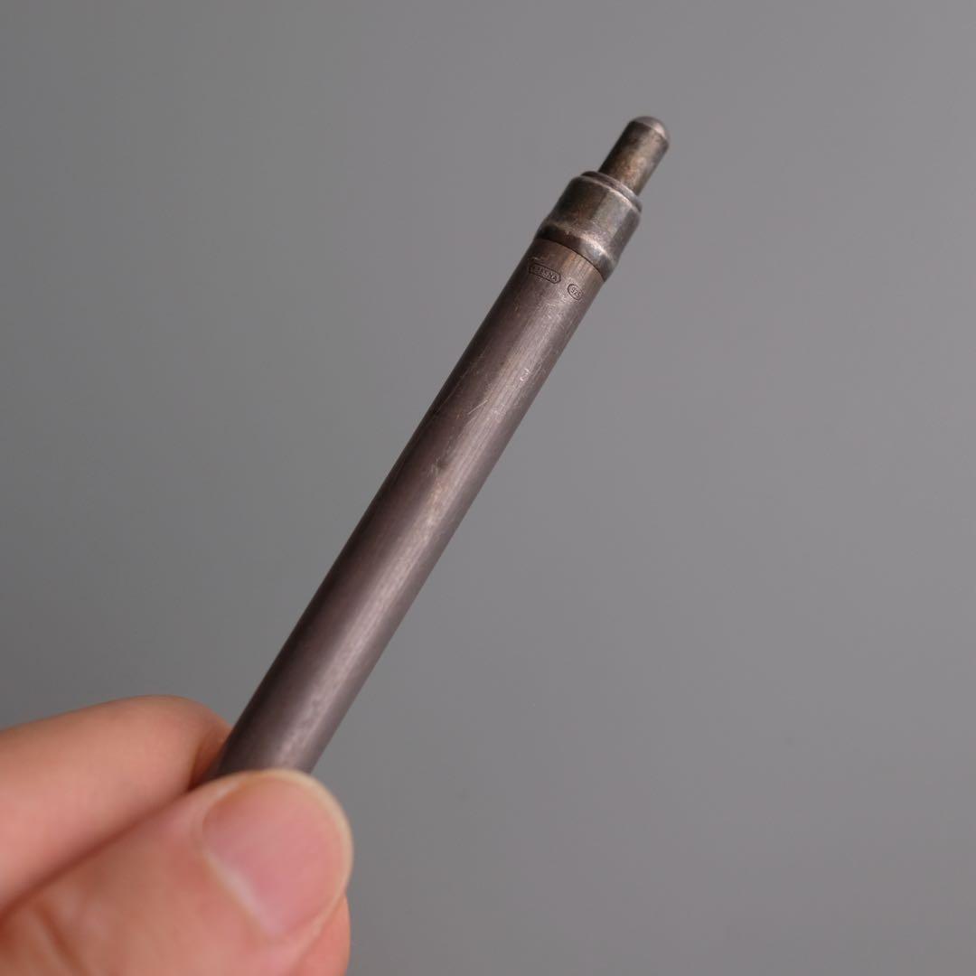 1970年 イタリア製925純銀製ノック式ボールペン、PERTEGAZ