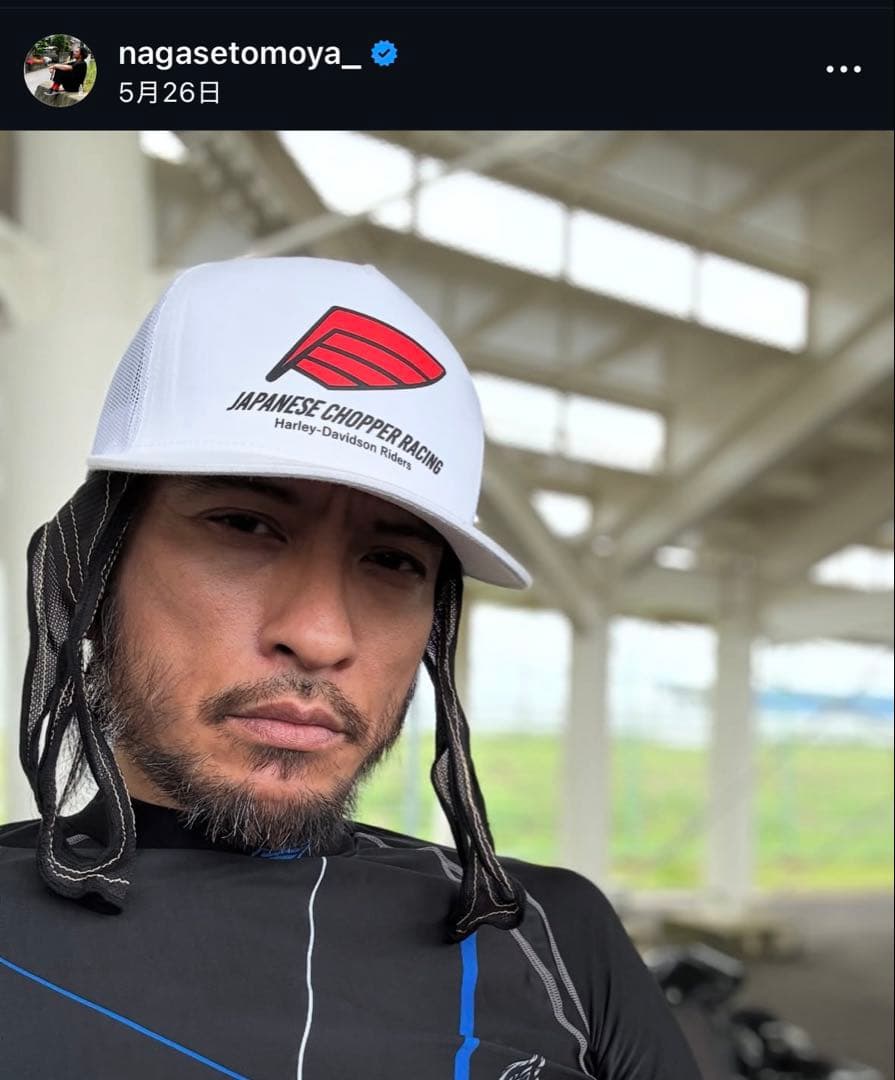 JAPANESE CHOPPER RACING CAP 長瀬智也 キャップ