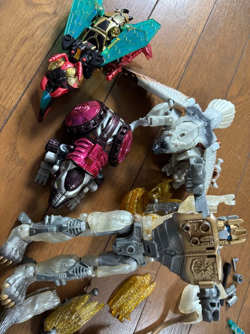 ビーストウォーズ　フラッシュライオコンボイ　当時物　セット　映画　限定