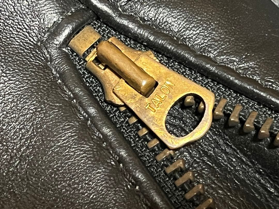 t*2様 バンソンシングルライダースサイズ40インチ希少LENZIP、TALON