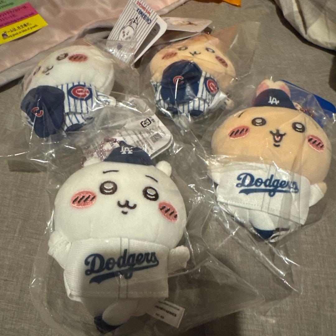 最安値 ちいかわ mlb マスコット ぬいぐるみ 2種セット