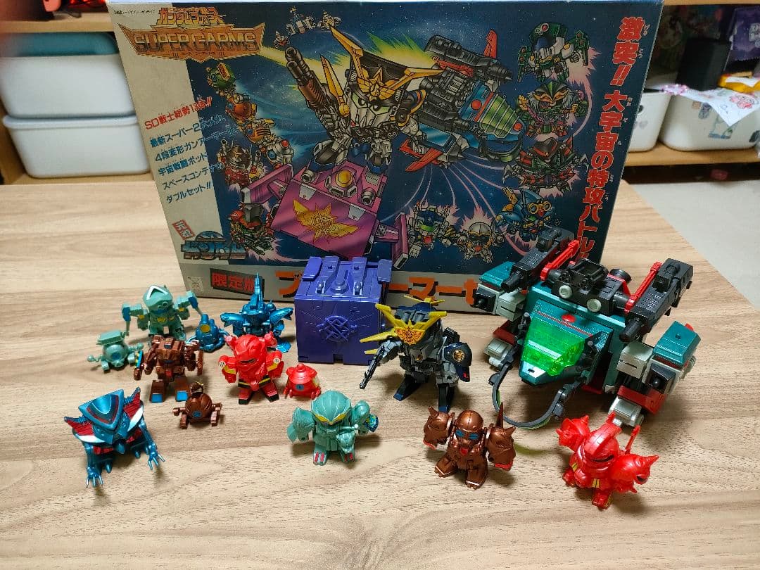 S*I様 バンダイ 元祖SDガンダム ガンダムフォース　プラズアーマーセット 限