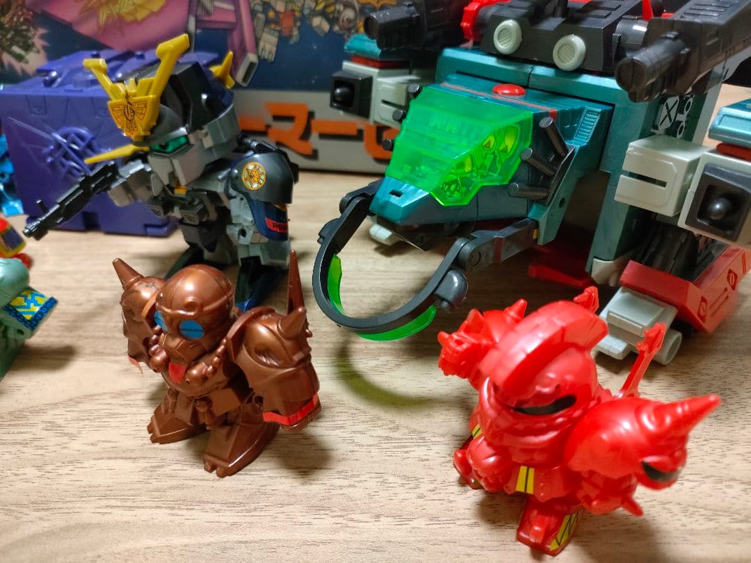 S*I様 バンダイ 元祖SDガンダム ガンダムフォース　プラズアーマーセット 限