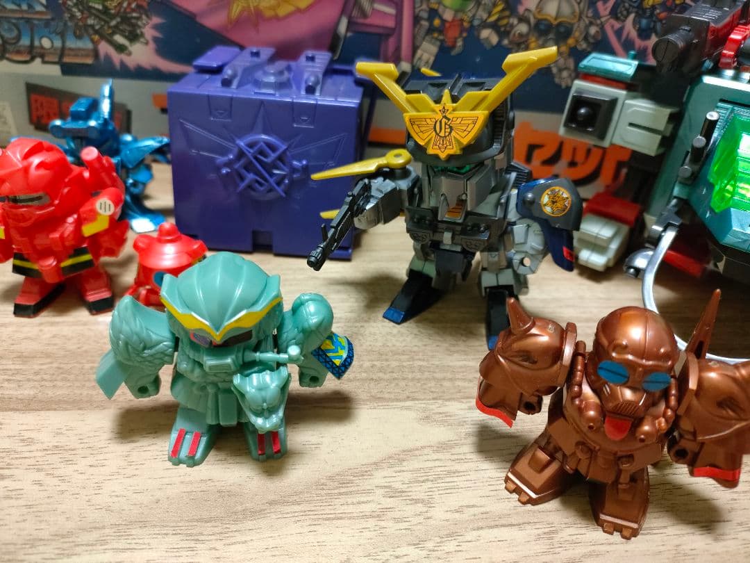 S*I様 バンダイ 元祖SDガンダム ガンダムフォース　プラズアーマーセット 限