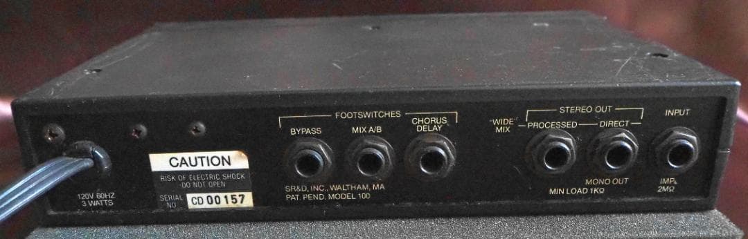 Rockman Stereo Chorus/Delay [値下げ中]