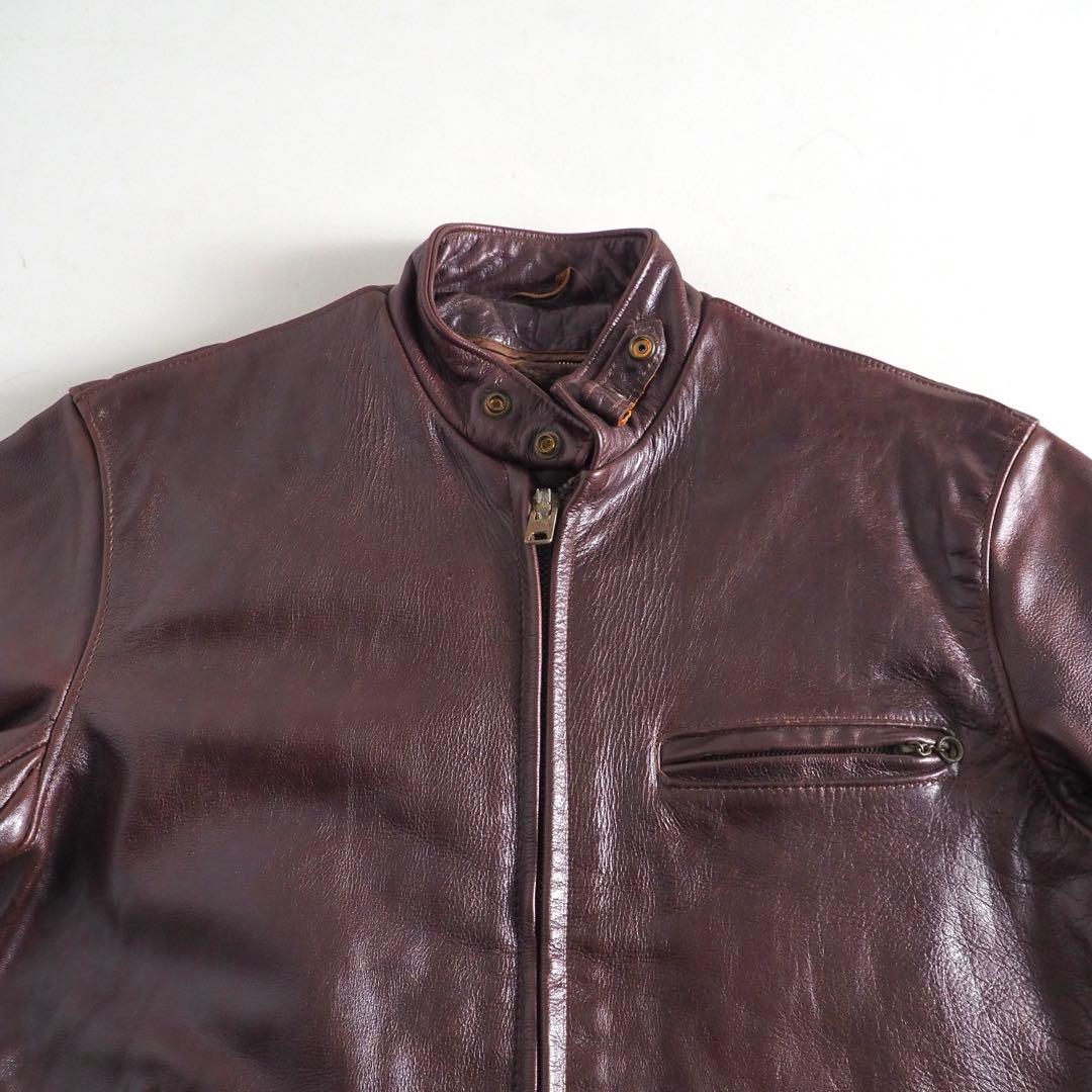 Schott　641VS　size38　レザージャケット　シングルライダース