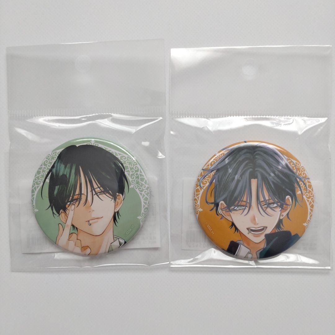 春の嵐とモンスター ミユキ蜜蜂 缶バッジ 天峰栢