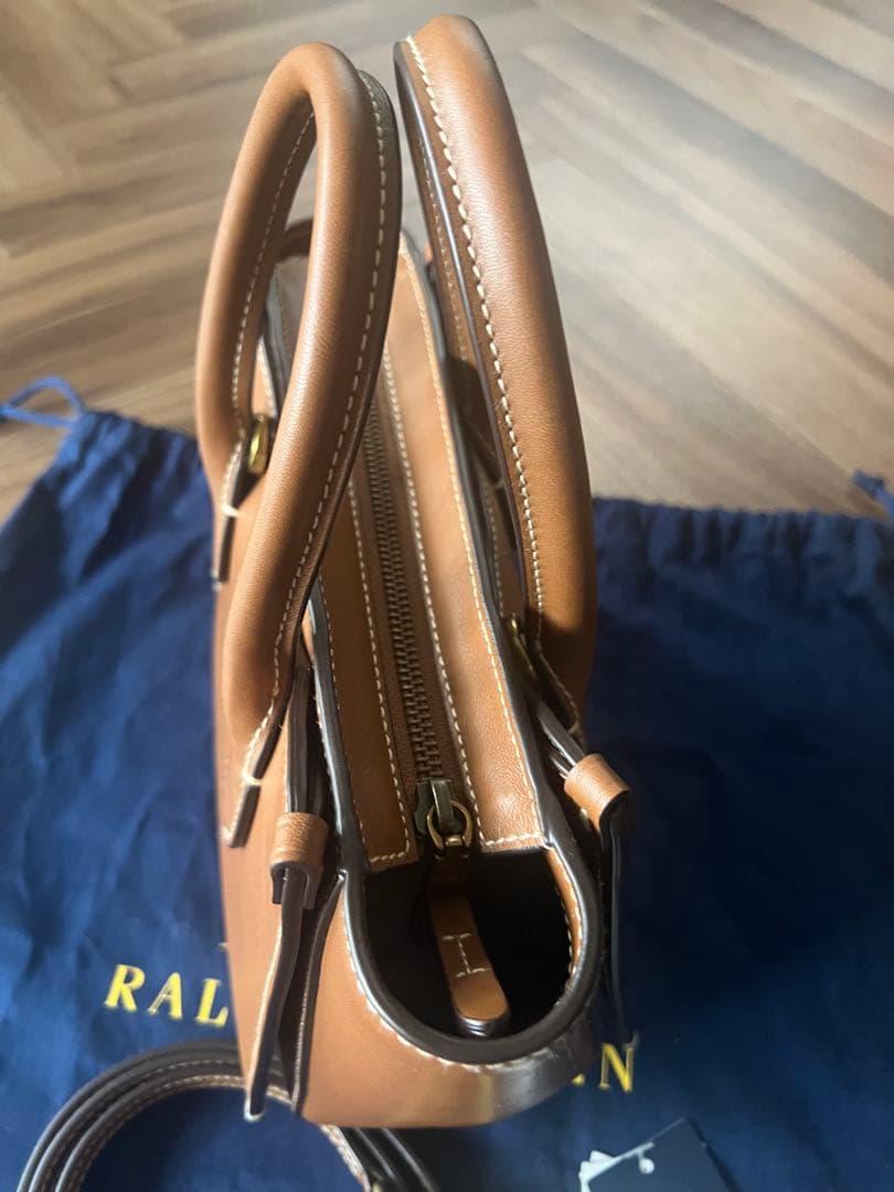 新品未使用　POLO RALPH LAUREN ストラップ付きミニトートバッグ