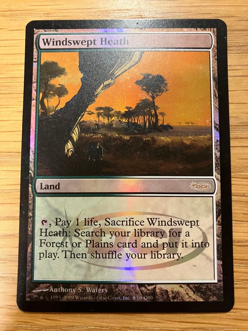 MTG 吹きさらしの荒野　ジャッジ褒章　フェッチランド　Foil