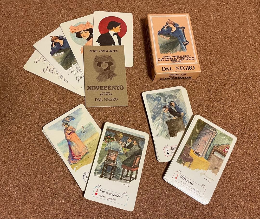 ⭐︎【DAL NEGRO】トランプ/タロットカード★vintage★