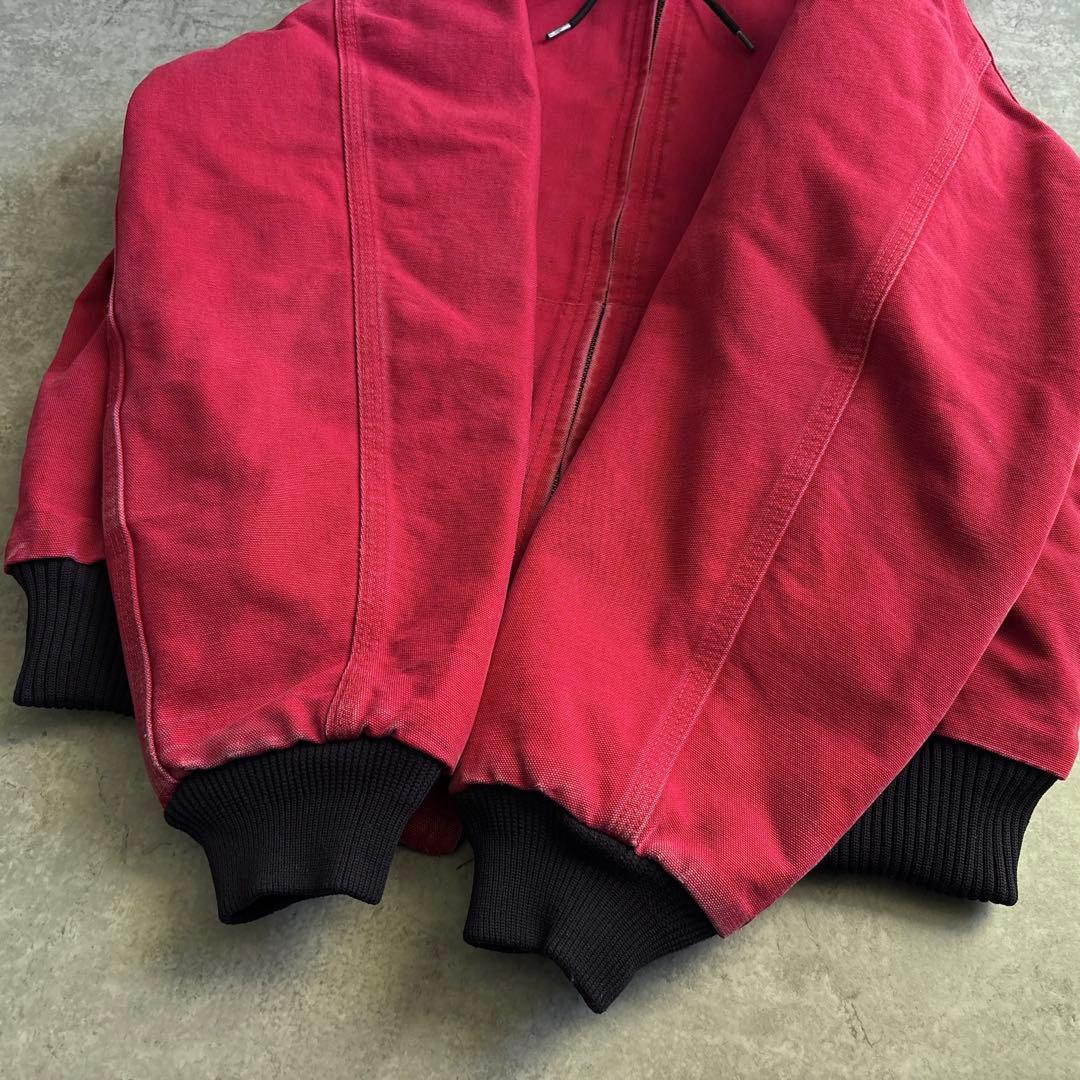 USA製■carhartt カーハート【M】アクティブジャケット ダック レッド