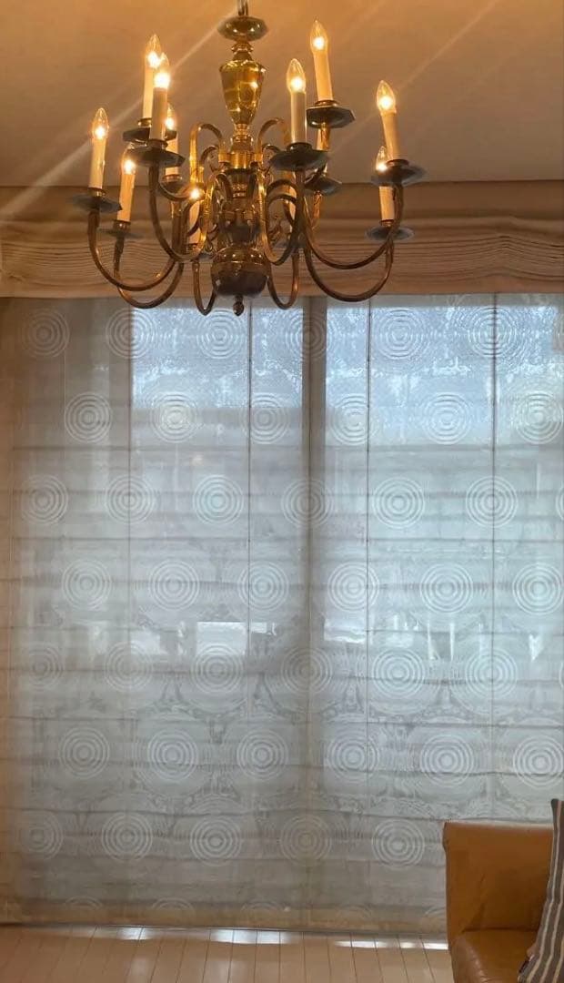 アメリカ製 ビンテージ 真鍮シャンデリア12灯