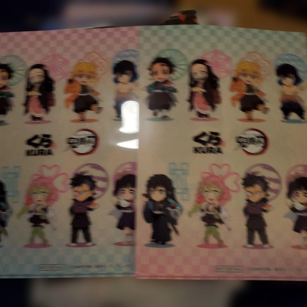 鬼滅の刃　クリアファイル セット