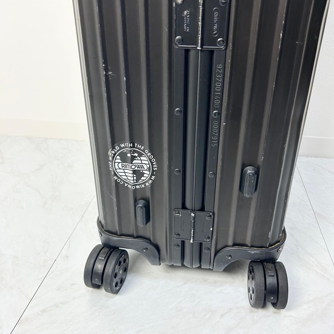 RIMOWA リモワ TOPAS STEALTHトパーズ ステルス 80L 黒