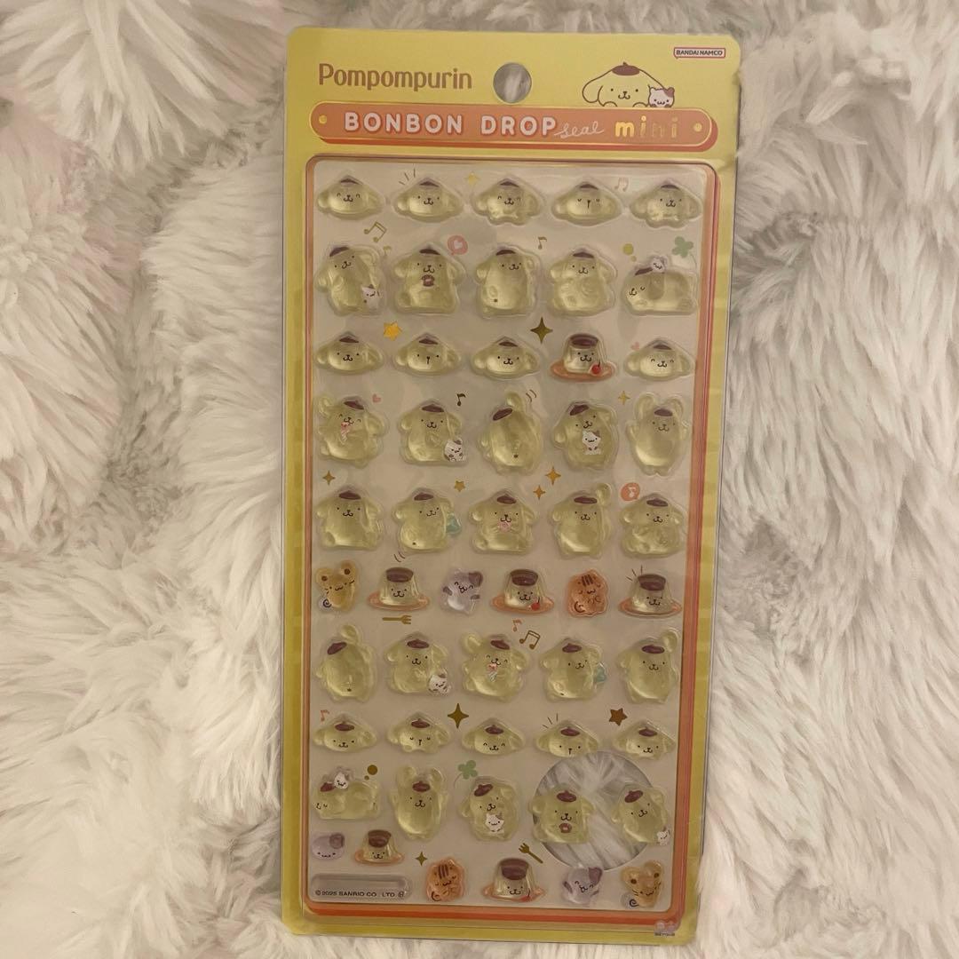 【正規品】8点セット正規品　ボンボンドロップシールミニminiサンリオ