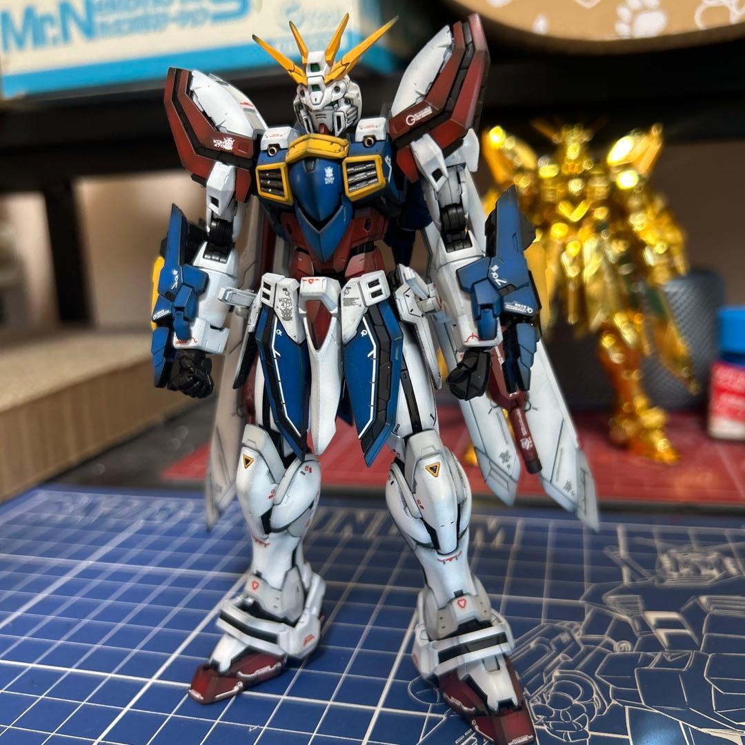 RG ゴッドガンダム　1/144 塗装完成品