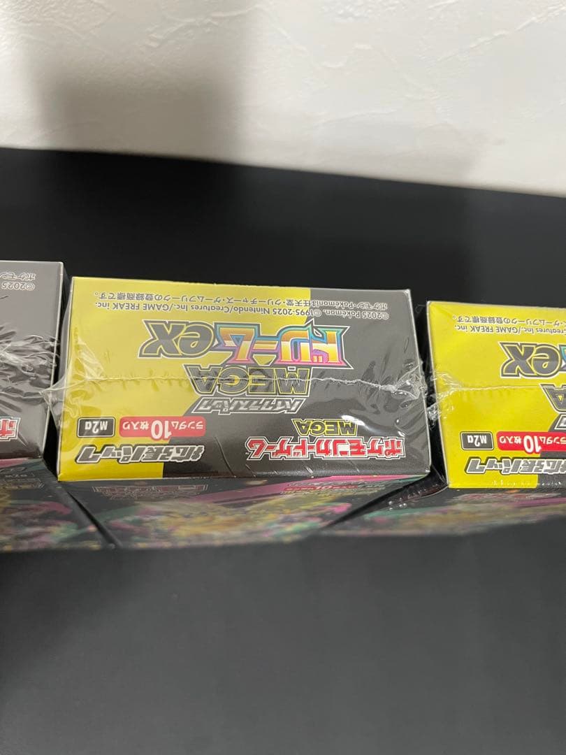 【新品未開封　シュリンク付】ポケモンカード MEGA ドリームex 3BOX