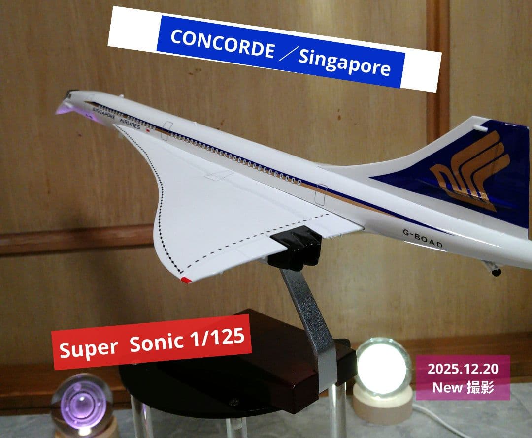 ★12/20着、New！コンコルド Singapore ver.1/125②