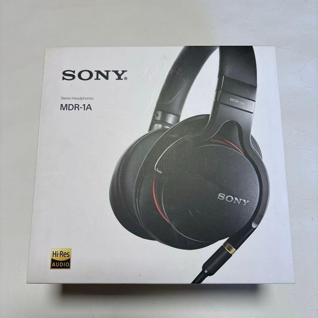 SONY ヘッドホン　MDR−1A ブラック　中古品