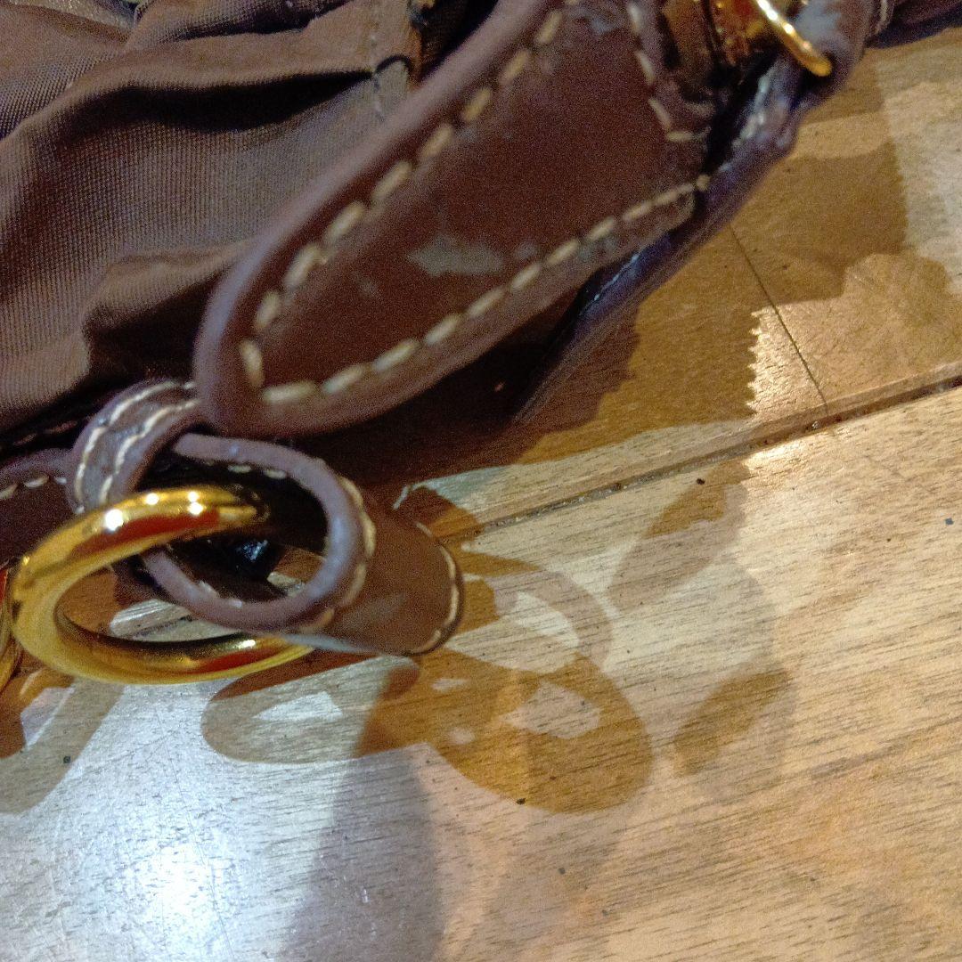 PRADA B8888 ブラウン ハンドーバッグ