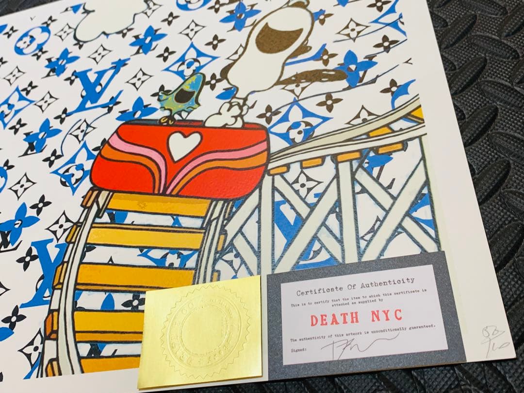 売約済！世界限定品 正規品DEATH NYC ポップアート 遊園地　遊具