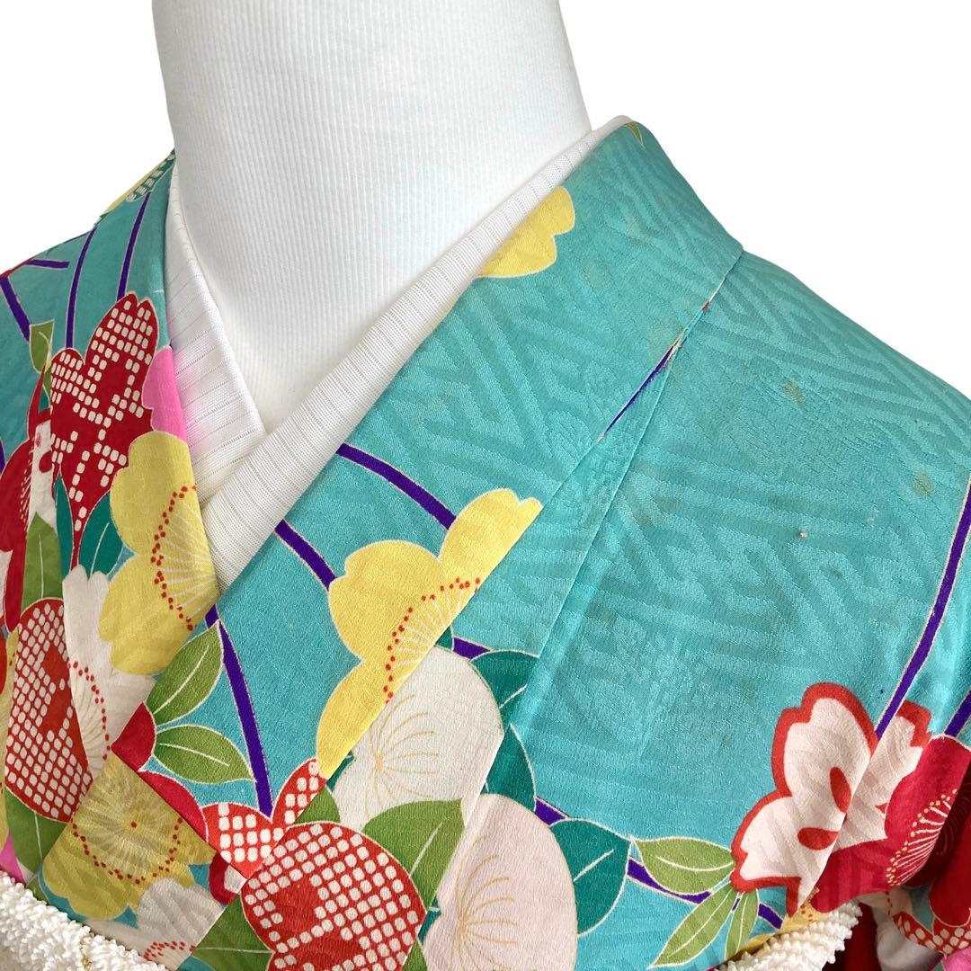 アンティーク　女の子　子供着物　ジュニア　アンティーク着物　袴　七五三　NO2