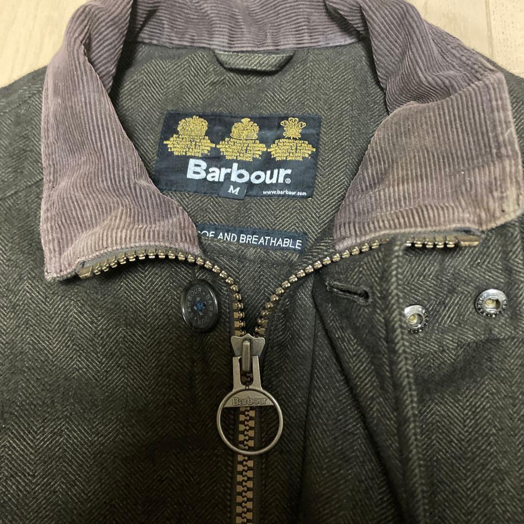 Barbour ウールジャケット　ヘリンボーンジャケット