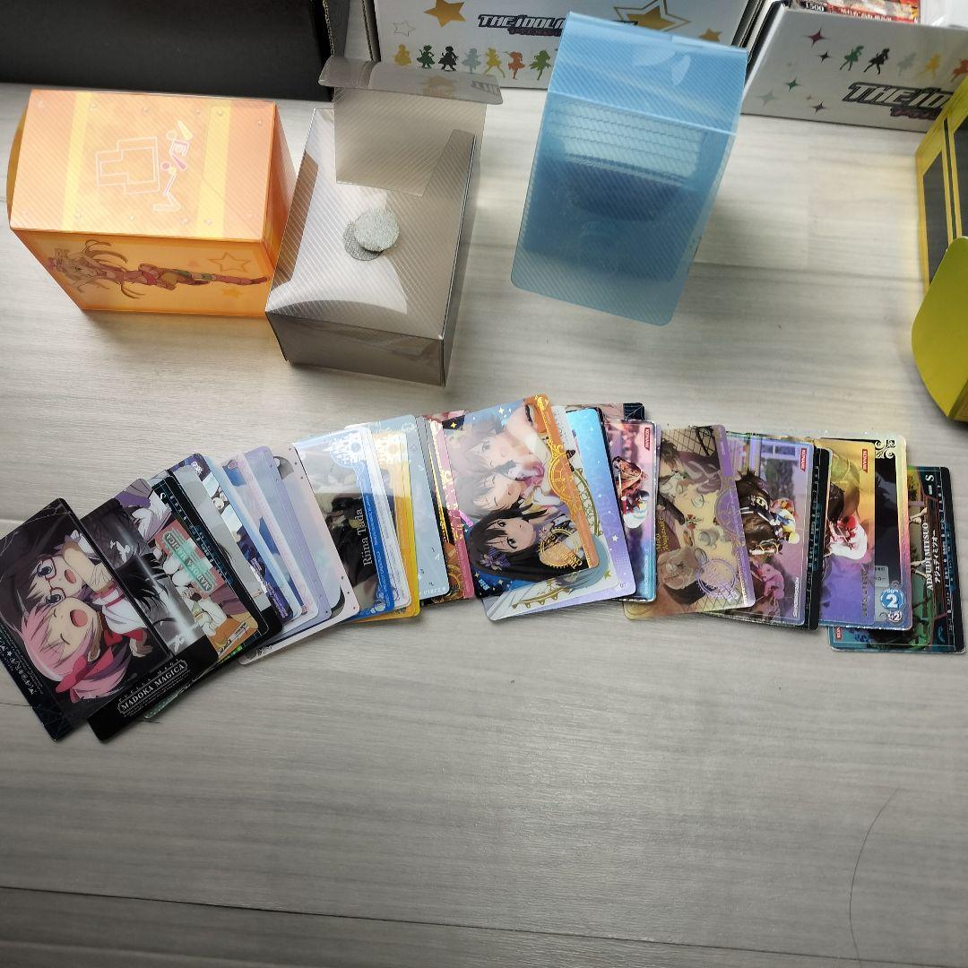 引退品 トレーディングカードセット 艦これ まどマギ 神羅万象チョコ ヴァイス等