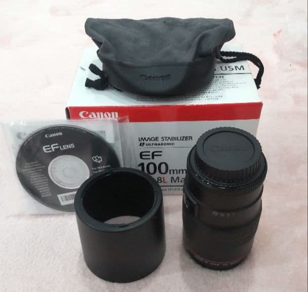 レンズ(単焦点) Canon EF 100mm f/2.8L Macro IS USM
